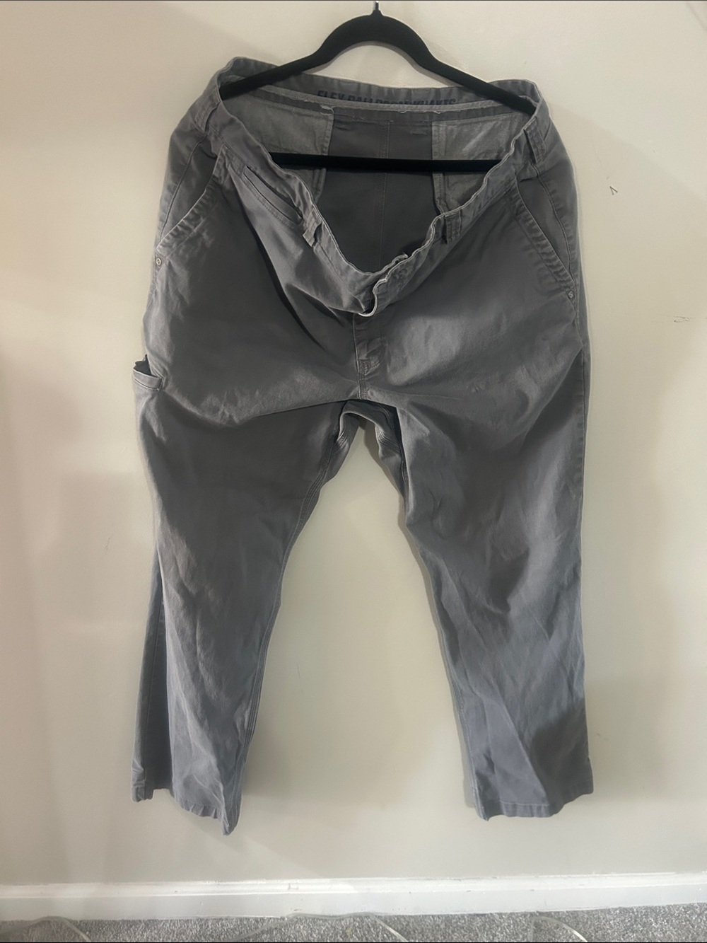 Duluth Trading Co Gray Utility Cargo Pants